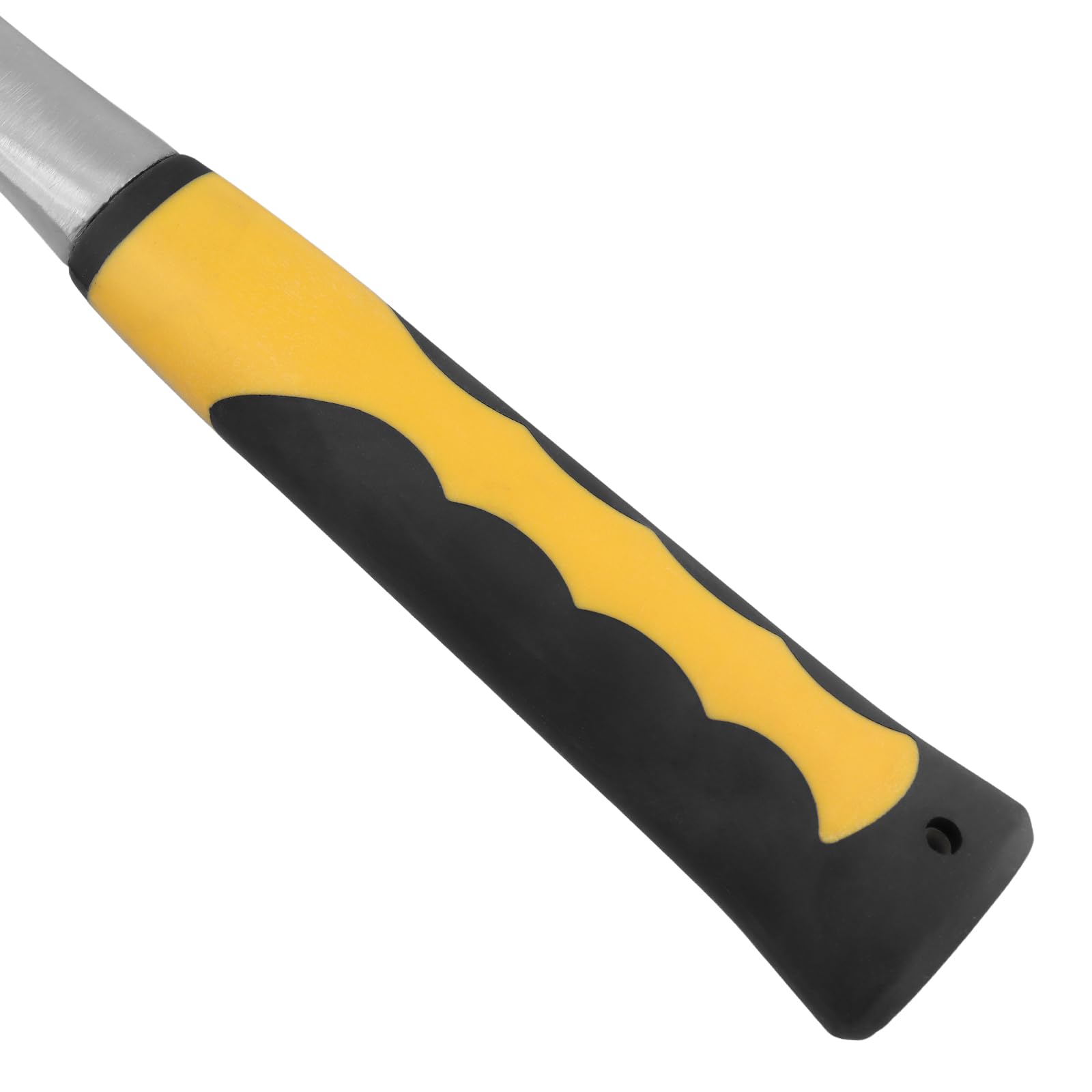 MUKCHAP 2PCS 1.9kg/4lbs Club Hammers, High Carbon Steel Lump Hammers with Yellow Black PPR Handle for Gardening Camping, Rock - Image 4