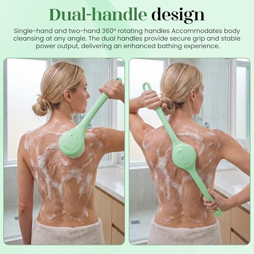 Electric Body Brush Back Scrubber - 50% Off with Code 2HX4AHDG