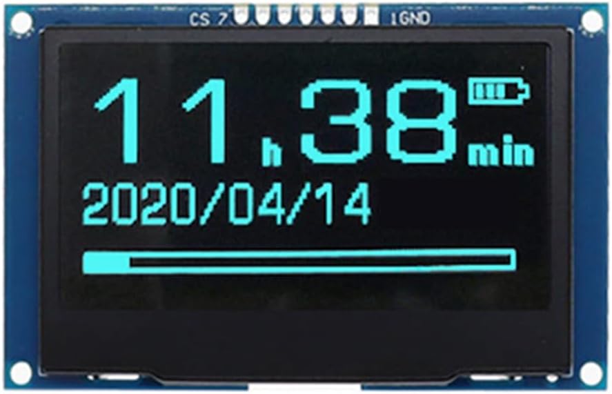 2.42" OLED Display Module 128x64 SSD1309 SPI Serial Interface High Definition LCD Screen C