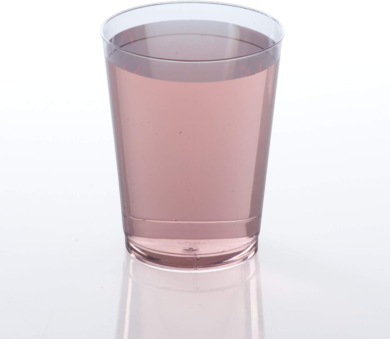 Select Settings 10 oz. Premium Clear Hard Disposable Plastic Cups. - 200 ct.