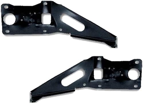 Parts N Go 1993-1997 Ranger Soporte de parachoques delantero del pasajero y del lado del conductor izquierdaderecha - F37Z17752B FO1066123,