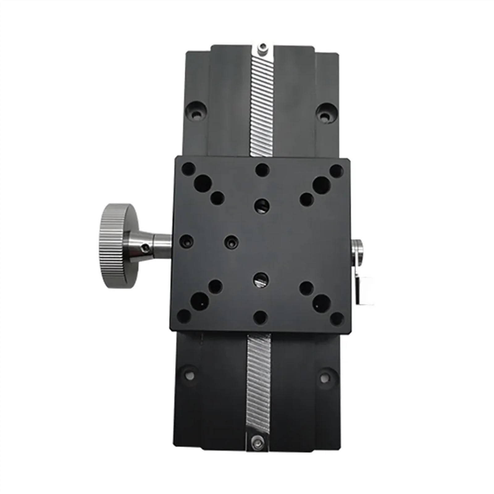 Mesa Deslizante XY Lineal, Corredera de corte de cola de milano de largo alcance con eje X, mesa deslizante de cola de milano, plataforma deslizante, plataforma de desplazamiento manual LWX40 L = 100-