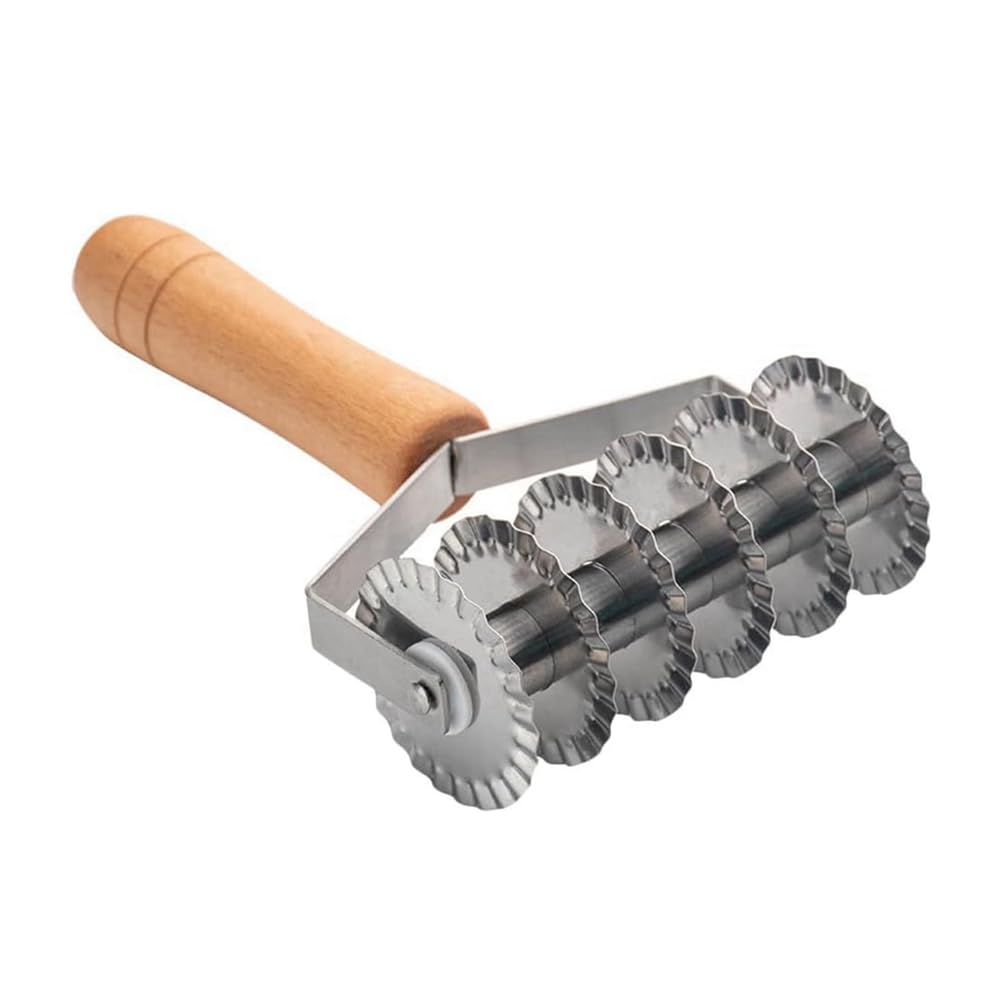 Baeroprki Stainless Steel Noodle Bread Flour Italian Pastry Cookies Wheel Tortilla Mold Manual Slicer Pizza Wheel