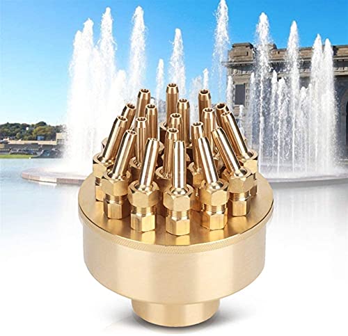 1.5" DN40 Messing Lotus Water Fountain Nozzle Spray Head Pond Sprinkler - voor Tuinvijver, Pretpark, Museum, Bibliotheek G1-1/2 - Image 3