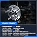 Autoround 698411 698410 Front Steering Knuckle & Wheel Bearing Hub Assembly Fit for 2007-2012 Dodge Caliber, 2007-2017 Jeep Compass/Patriot, Both Driver Passenger Side