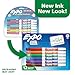 EXPO Low Odor Dry Erase Markers Fine Tip Assorted Colors 12 Count