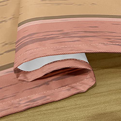 Nappe ronde 3D haut de gamme pour table circulaire, modèle imperméable multicolore 90cm