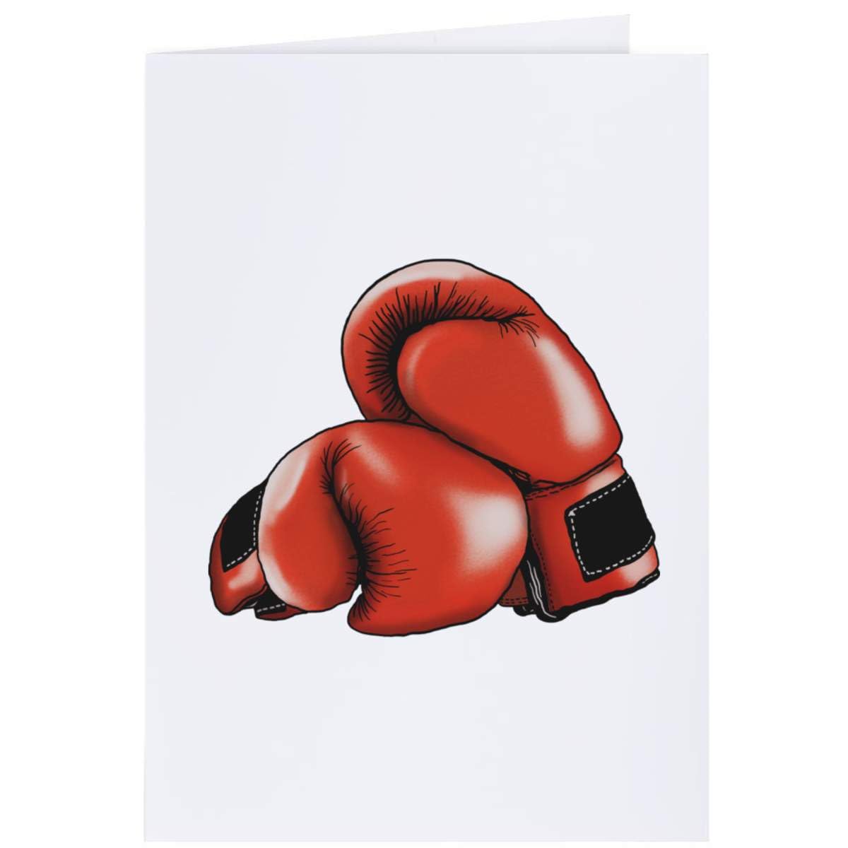 Azeeda 4 x 'Boxing Gloves' Gift Tags/Labels (GI00035178)