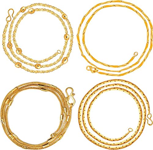 See full amazon price history chart for Fashion Frill Golden Chain For Men Women Gold Plated Necklace Gold Chain For Men Boys Women Stylish Chains Combo Pack of 4 Fashion Frill Golden Chain For Men Women Gold Plated Necklace Gold Chain For Men Boys Women Stylish Chains Combo Pack of 4 (B09FGCPCWD) Amazon Price History, Amazon Price Tracker
