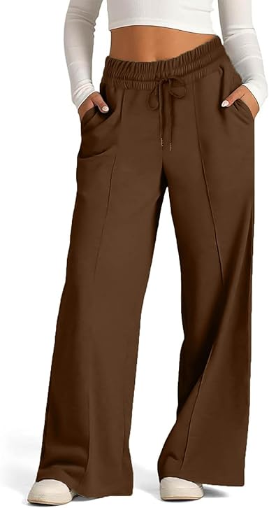 Wide Leg Sweatpants Women High Waisted Baggy Joggers Loose Fit Athletic Sweatpants Soft Lightweight Joggers 2025