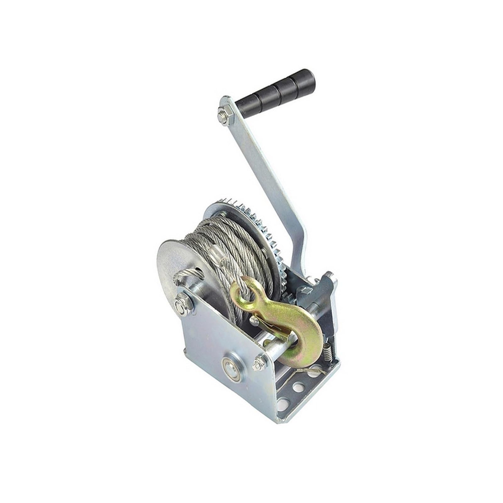 MYUYEE Trailer Winch, Manual Hand Winch,800Lbs Components Equipment Cable Trailer For Cars, Home Improvement, Cargo Handling Safe & Convenient