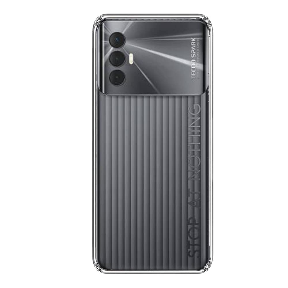 Pinaaki Enterprises Back Cover for Tecno Spark 8 Pro Back Cover | Slim Soft Back Case for Tecno Spark 8 Pro (Transparent) (B09TFY97JV) Amazon Price History, Amazon Price Tracker