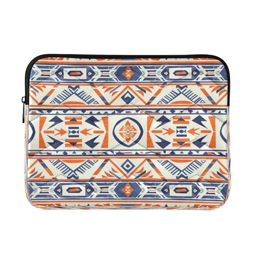 Funda para portátil de 13 a 14 pulgadas impermeable con diseño tribal