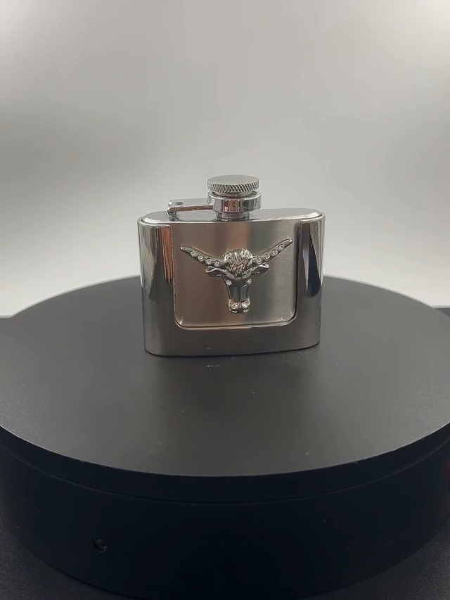 JEAN'S FRIEND Rhinestone US Dollar Sign Two Ounce Stainless