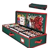 Organizza la tua confezione regalo: risparmia spazio e mantieni il tuo set ordinato con le dimensioni: 104 x 36 x 16 cm. Il nostro sistema di conservazione della carta natalizia offre soluzioni efficienti per la gestione delle confezioni regalo.