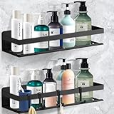 ✔️【Riceverete】2 x mensola doccia ; 4 x ganci; 2 x kit di installazione a vite; 4 x fogli adesivi; 1 x manuale di istruzioni per l'installazione. Godrai di un servizio di garanzia di 2 anni, se hai domande, non esitare a contattare il nostro servizio clienti, ti risponderemo entro 24 ore.