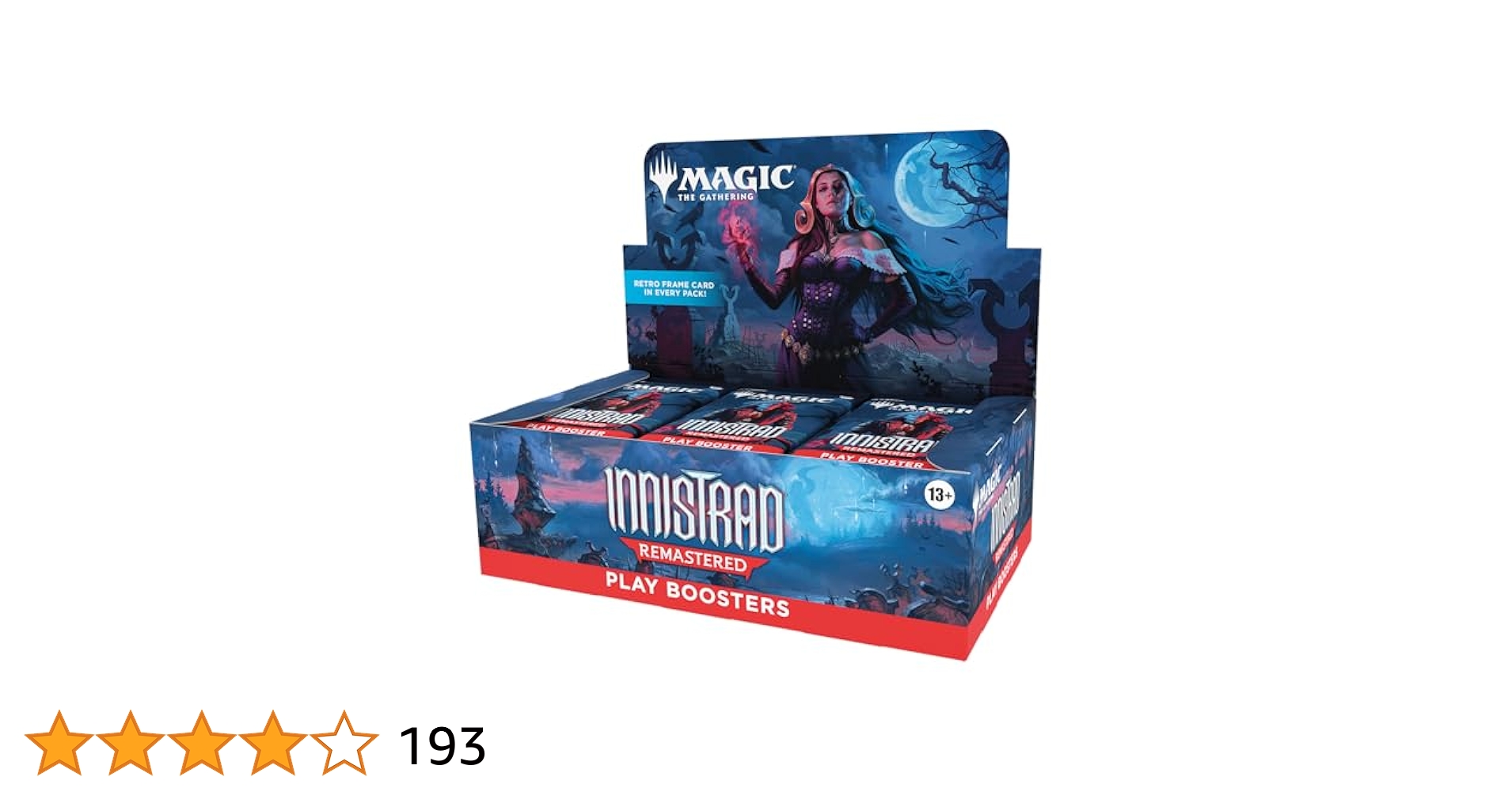 MTG イニストラード・リマスター　プレイ・ブースター　1BOX　日本語版　新品 Amazon.co.jp: マジック：ザ・ギャザリング イニストラード・リ