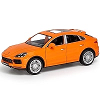 Scale Model Collector Car 1:24 for Porsche Cayenne Turbo SUV Metal Diecas  Car Model Miniature Car Birthday Present Souvenir Miniatures Diecast