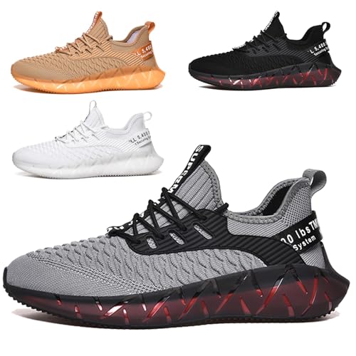 Uomo Donna Running Scarpe da Ginnastica Leggere Traspirante Casual Sportive Mesh Comode Fitness...