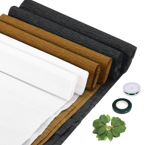 Papier crépon Rebower rigide pour réussir vos fleurs artificielles