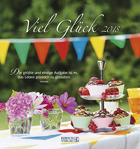 Viel Glück 2018 Postkartenkalender Viel Glück 2018 Postkartenkalender
