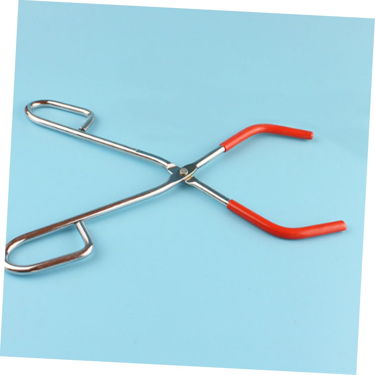 2 Pièces Pince à Bécher Pinces Pour Bouillottes Pince De Laboratoire Pince à Flacon Élévateur De Pot De Conserve Équipement D'expérimentation Pinces De Laboratoire Métal Rouge