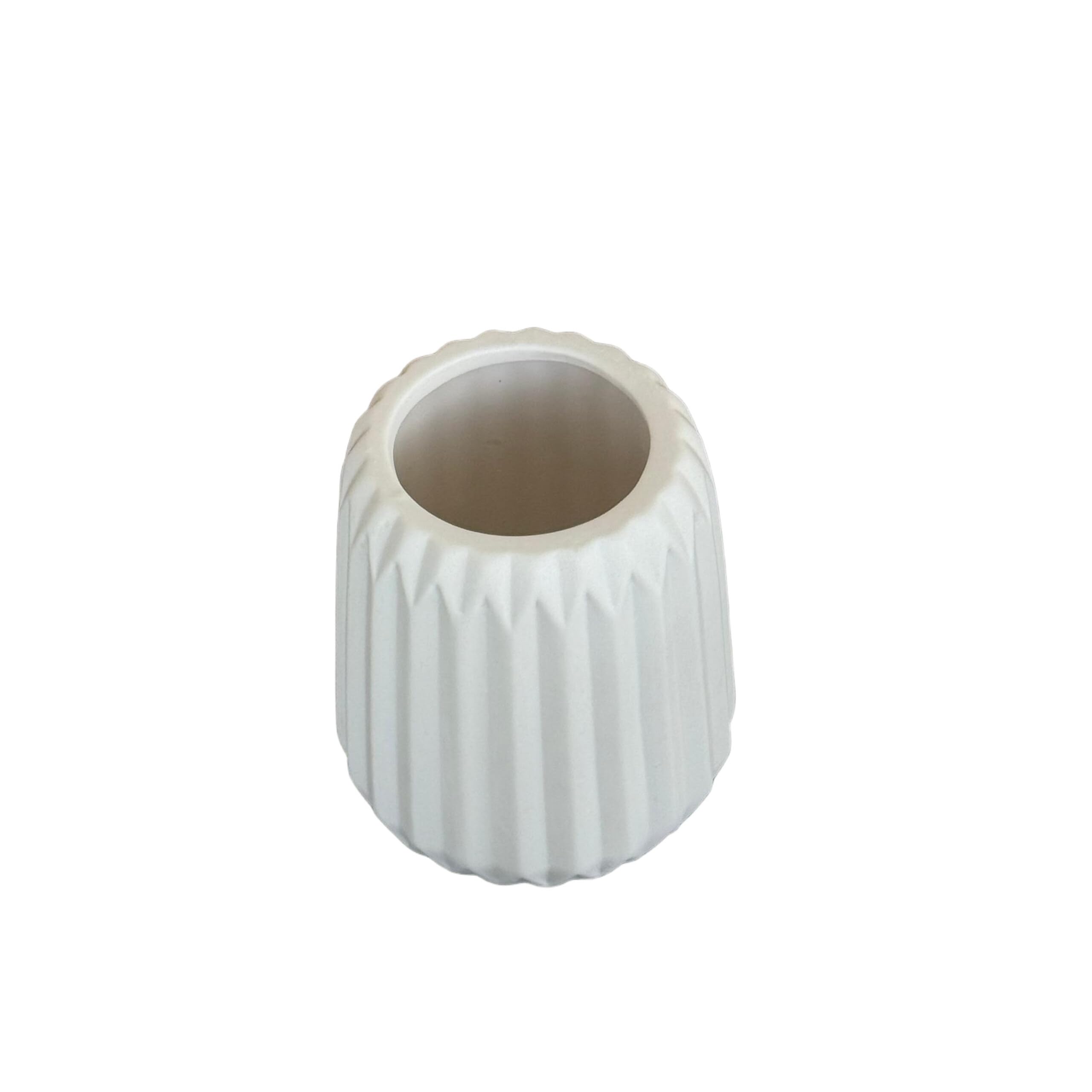 Relaxdays Set di 3 vasi, da Fiori in Ceramica, 3 Dimensioni, per freschi e secchi, Decorazioni