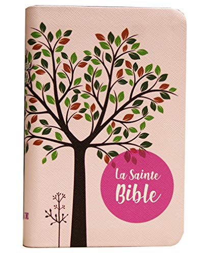 La Sainte Bible Segond 1910 - Imprimé rose, similicuir, souple, format compact