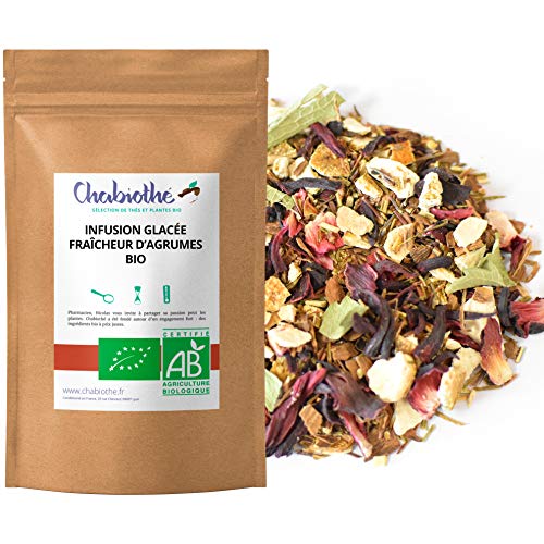 Infusion glacée fraîcheur d'agrumes Bio 200g - sachet biodégradable