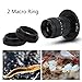 25mm 1.4 Lens C M43 Adapter Macro Ring EPL5 EPM3 EPL7 OM D
