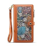 DRIMEE Für iPhone 14/14 Pro/14 Pro Max/14 Plus Wallet Case, Crossbody...