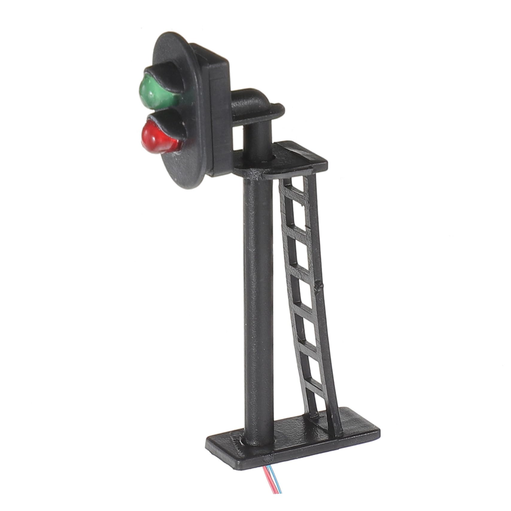 ERINGOGO Train and Architectural Layout Traffic Light Toy Metal Plastic Traffic Sign Model Boys and Girls Education Toy