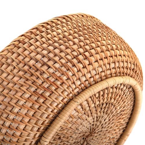 Jucoan J-WICKERBASKET-3S-3P 3 Pack Round Rattan Fruits Bread Baskets thumb #3