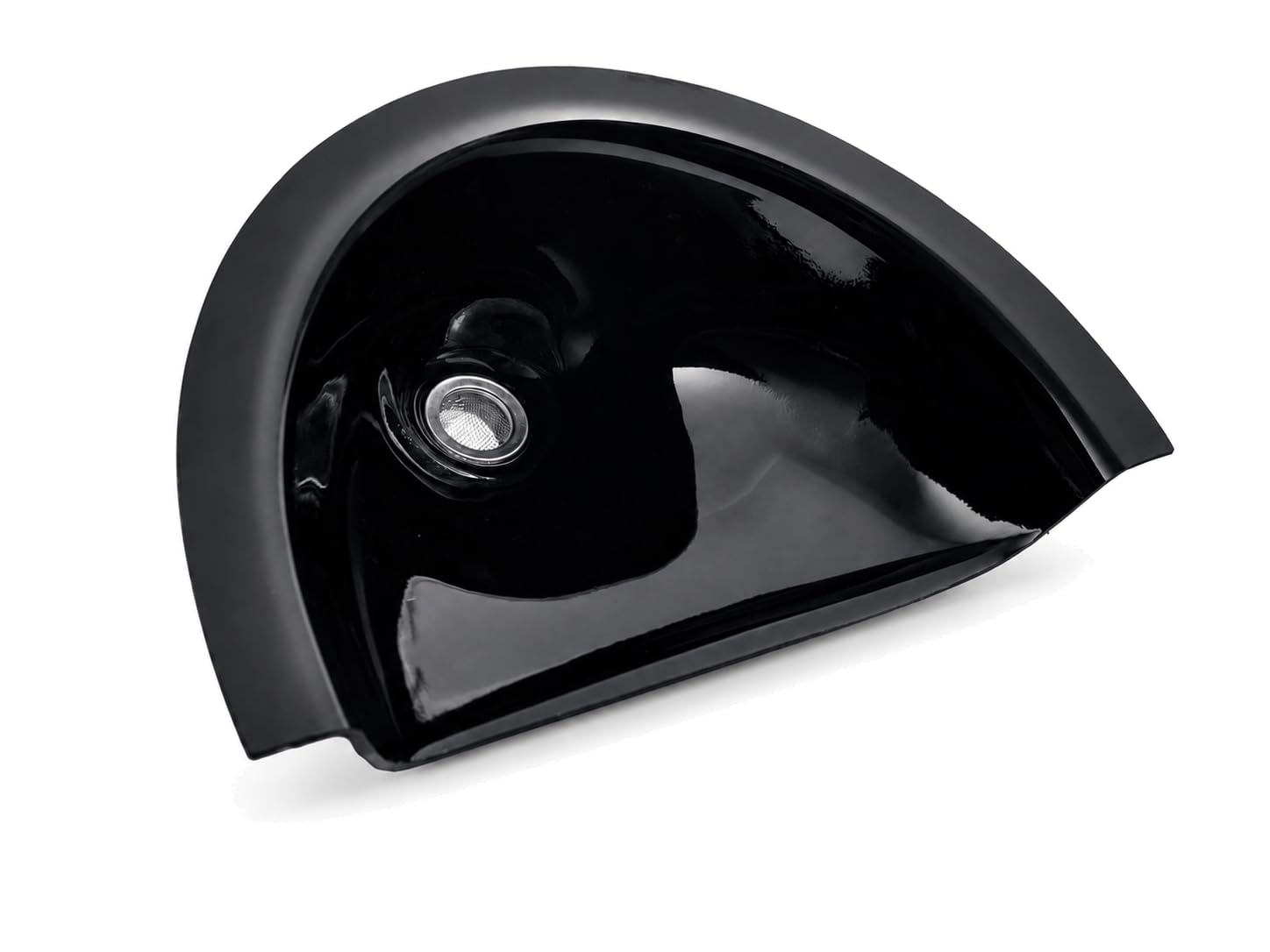 Séparateur d'urine Free Range Designs | Séparateur D'urine Classique pour Toilettes à Compost | Noir Ou Blanc | Fabriqué au Royaume-Uni