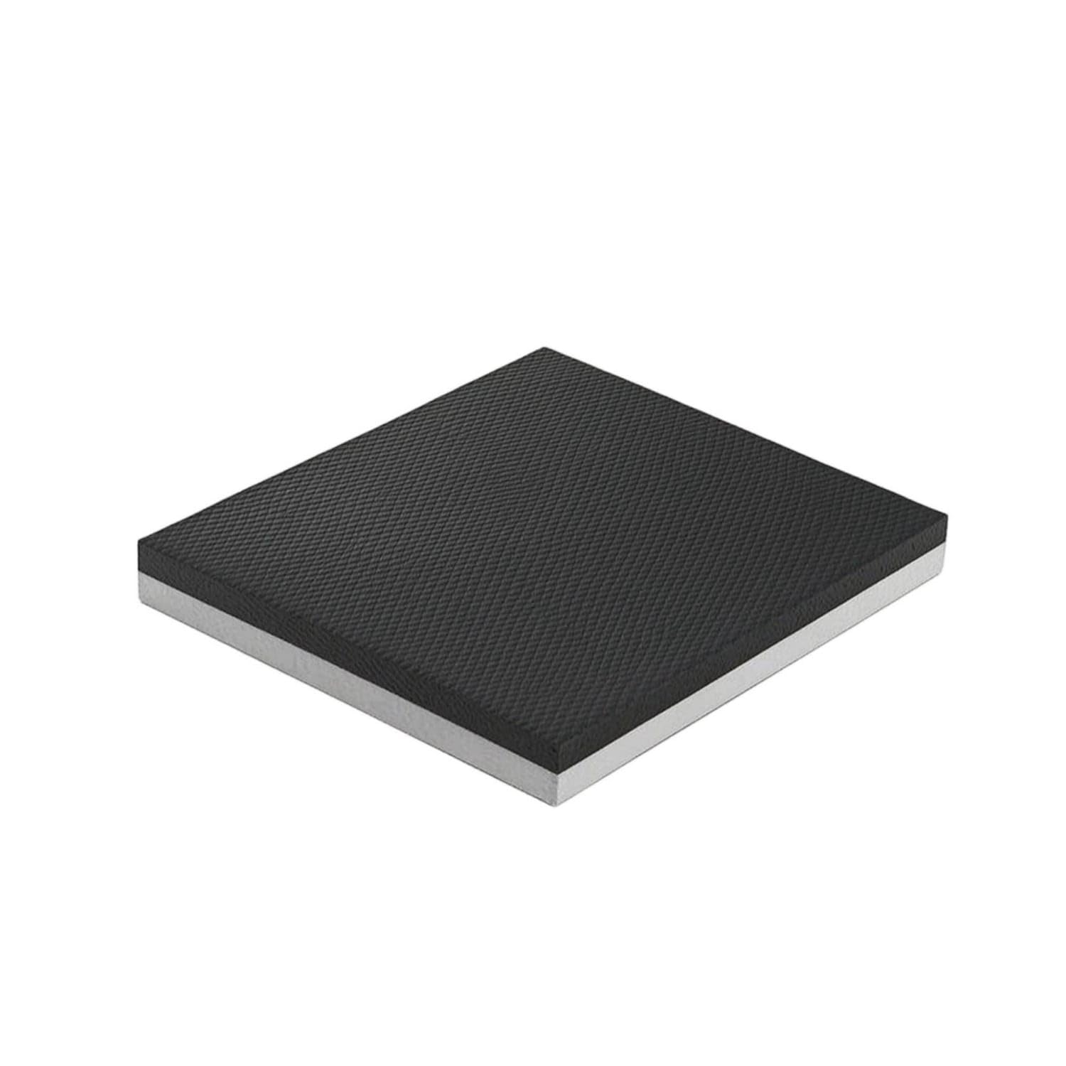Thick Soft Pad with Textured Surface Non-Slip Cushioned Soft Mat Rectangular for Home Gym, Planks, Mindful Stretching, Black-Gray, 50-40-6cm-image-37