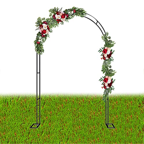 Arche de jardin en métal robuste et treillis pour rosiers - 2