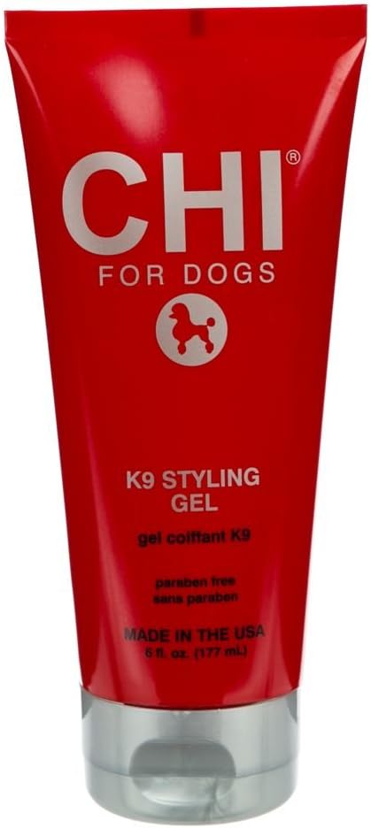 CHI for Dogs K9 Coif Gel Tube | Best Dog Grooming Styling Gel | Dog Grooming Supplies By CHI