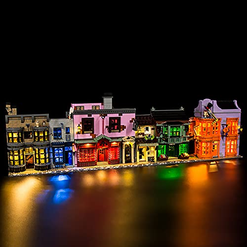 Hosdiy Beleuchtung Set für (Winkelgasse) Modell, Led Licht Beleuchtungsset Kompatibel mit Lego 75978 (Nur Beleuchtung…