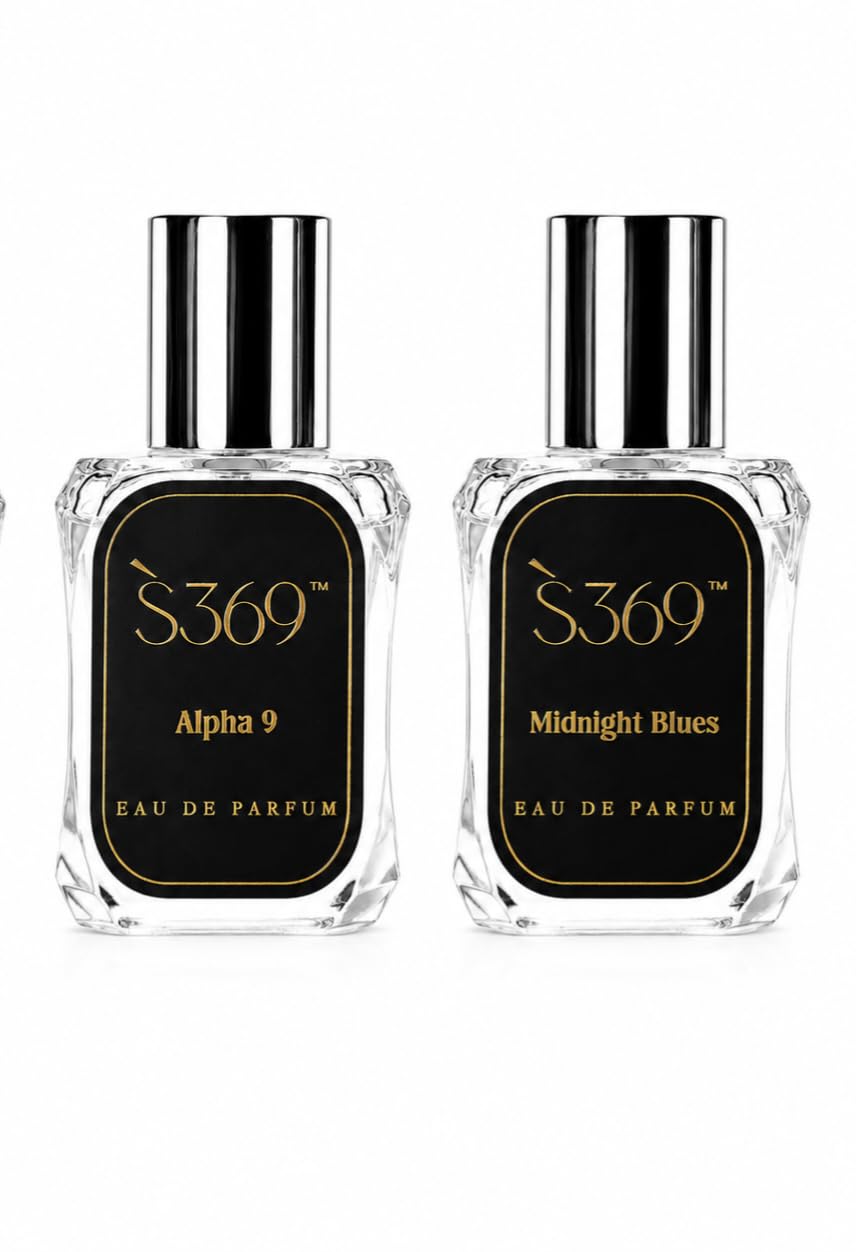 S369 Unisex Eau De Parfum Set | Alpha 9 & Midnight Blues | Long Lasting Perfume | 50ml Each | Set of 2-image-18
