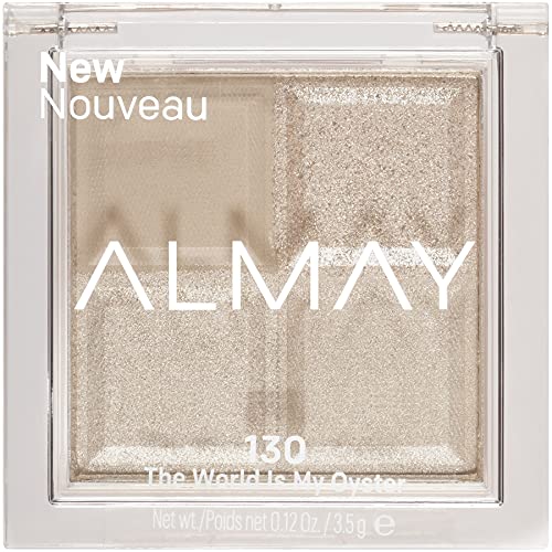 Almay 7242316004 Eyeshadow Palette, Longlasting Eye Makeup, Single Shade Eye Color In Matte, Metallic, Satin And Glitter Finish, Hypoallergenic thumb #1