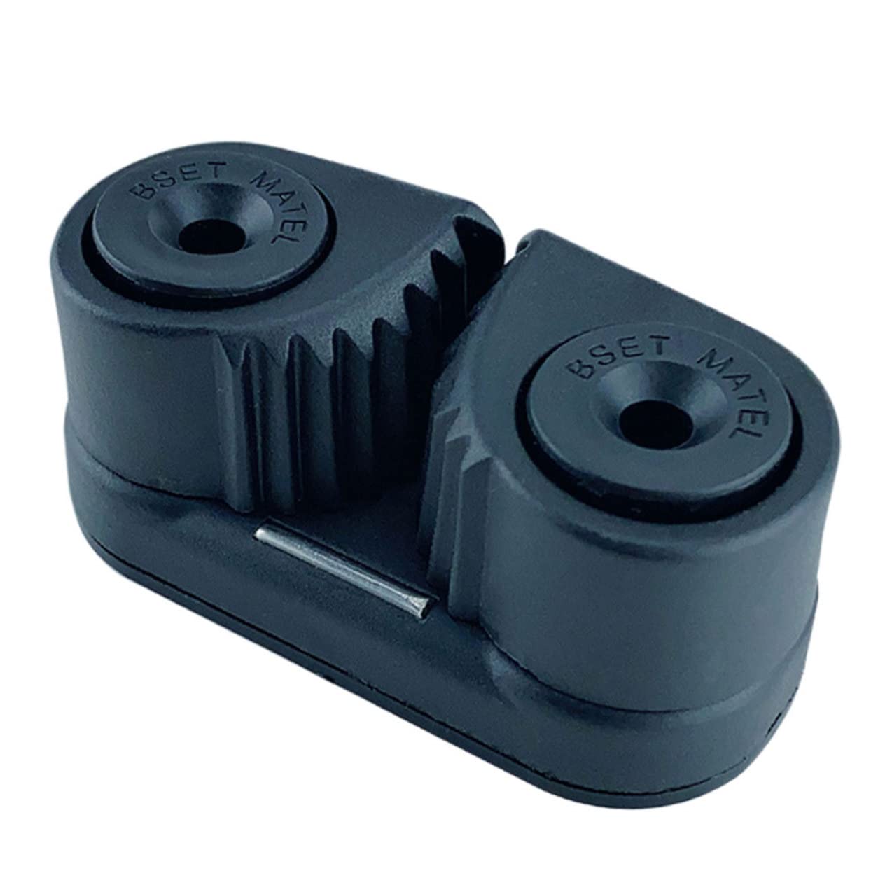 SUPVOX 3 Pcs Mini Rope Cleats Black Nylon Cam Cleat Clamp for Gym Cable Kayak Sailboat Boat Fitness Equipment