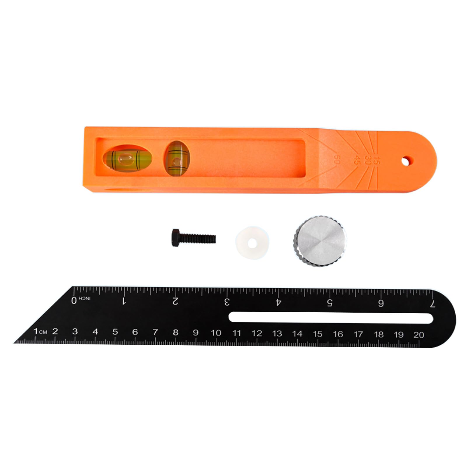 Sliding T-Bevel Gauges Measuring Tool Tool T-bevel Ruler Protractors With Bubble