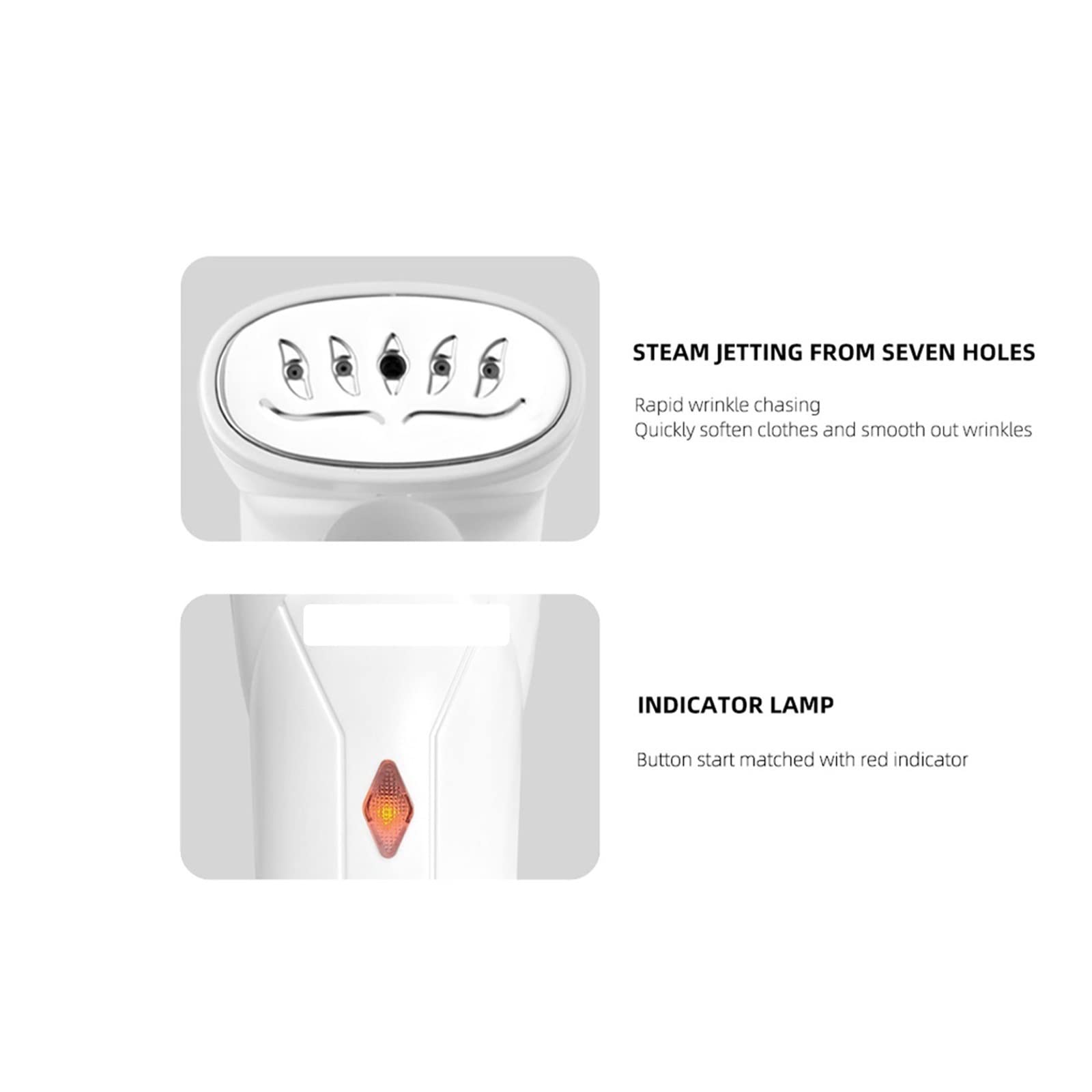 Żelazka, składany ręczny parowiec, mocny parowiec y parowiec, mocny parowiec do ubrań do domu, przenośne żelazko parowe do ubrań, podróżna maszyna do prasowania