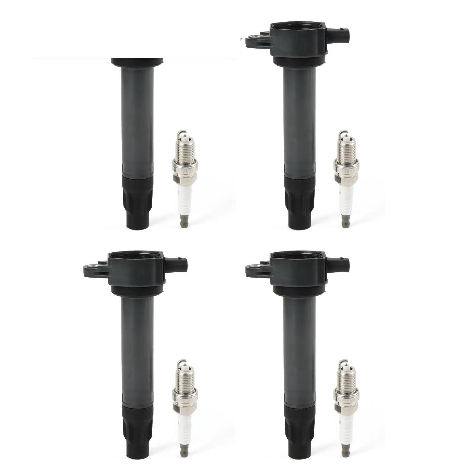 Bobina Encendido Bloque Para Chrysler Para Sebring L4 2.4L 2007-2010 Juego 4 Bobinas Encendido Bujías Iridio