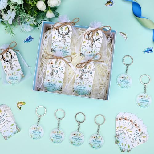 Image of Party Favors Theme Baby-Shower Keychain Set