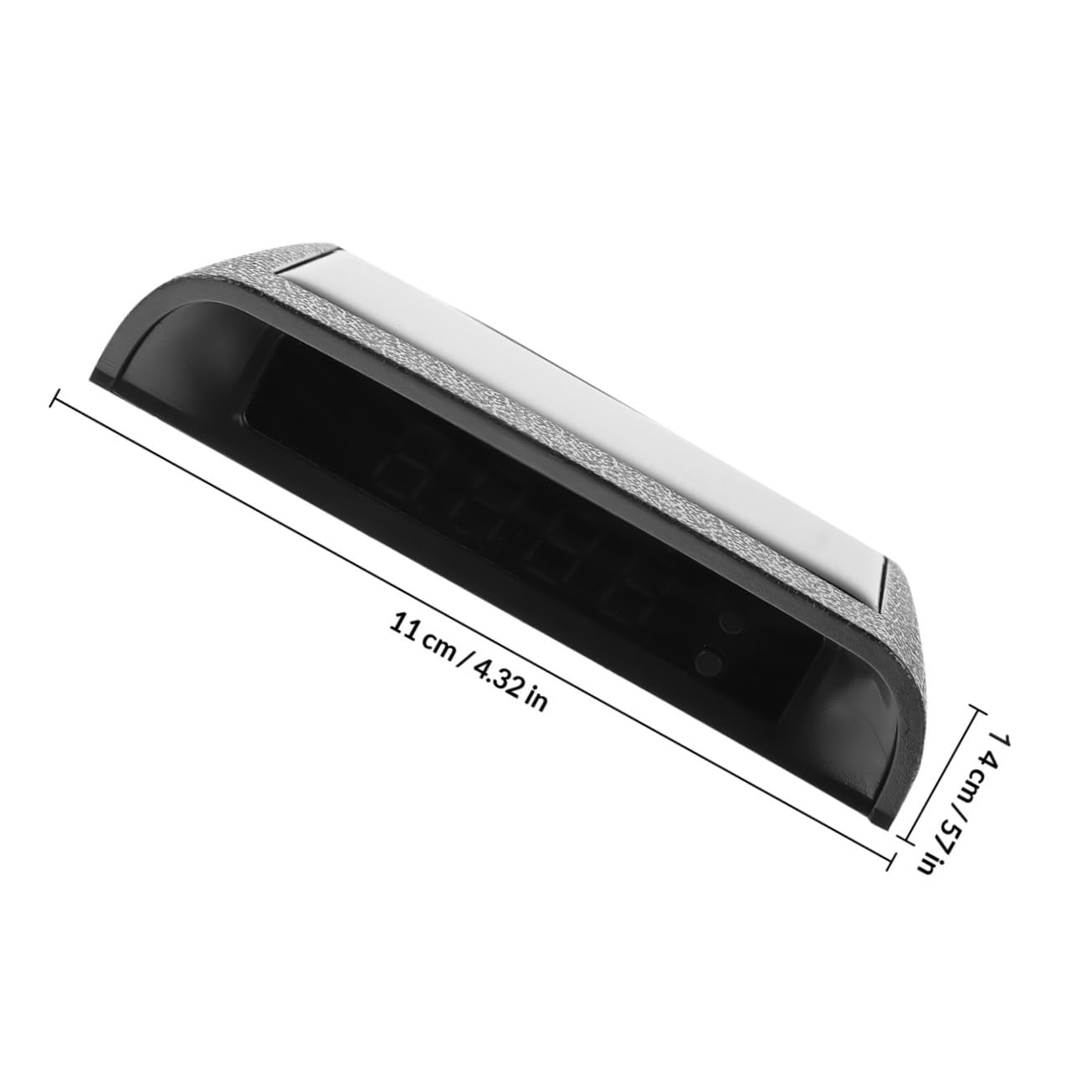 Ciieeo High Precision Car Clock Thermometer Digital Clock for Car Night Light Vehicle Accessory Easy Install