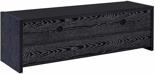 Miniatura 7 de Coaster Home Furnishings Consola de TV de 2 estantes roble negro
