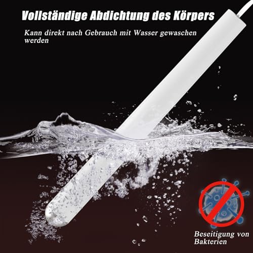 BDSMYEE Heizstab für Masturbator Taschenmuschi Masturbieren für Männer,USB Heizung Konstante Temperatur 42°,Sex Spielzeug Zubehör für die Männer,erotisches Sexspielzeug für Männer Solo (Weiß)