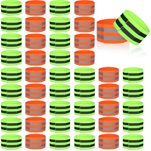 48 Pcs Reflective Bands for Safety Gear