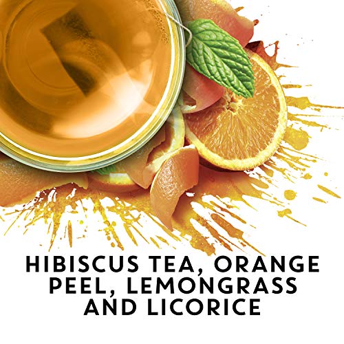 TAZO Wild Sweet Orange Tea Bags, Unsweetened Herbal Tea, Caffeine-Free, 120 Total Tea Bags (20ct - Pack of 6)